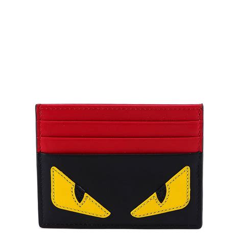 fendi leather card case